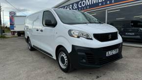 Peugeot Expert 1000 1.5 BlueHDi 100 Professional Premium Long Van Panel Van Diesel White at York Car & Commercial York