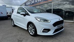 Ford Fiesta 1.5 TDCi 85 Sport Van Panel Van Diesel White at York Car & Commercial York