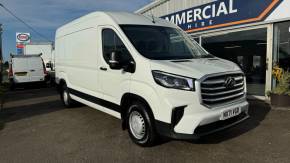 Maxus Deliver 9 2.0 D20 163 L3 H2 High Roof Van Panel Van Diesel White at York Car & Commercial York